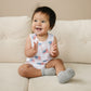 Flag Print Bamboo Romper