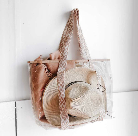 Hold My Hat Clear Tote Bag