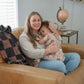 Ink & Earth Checkerboard Double Sided Throw Blanket