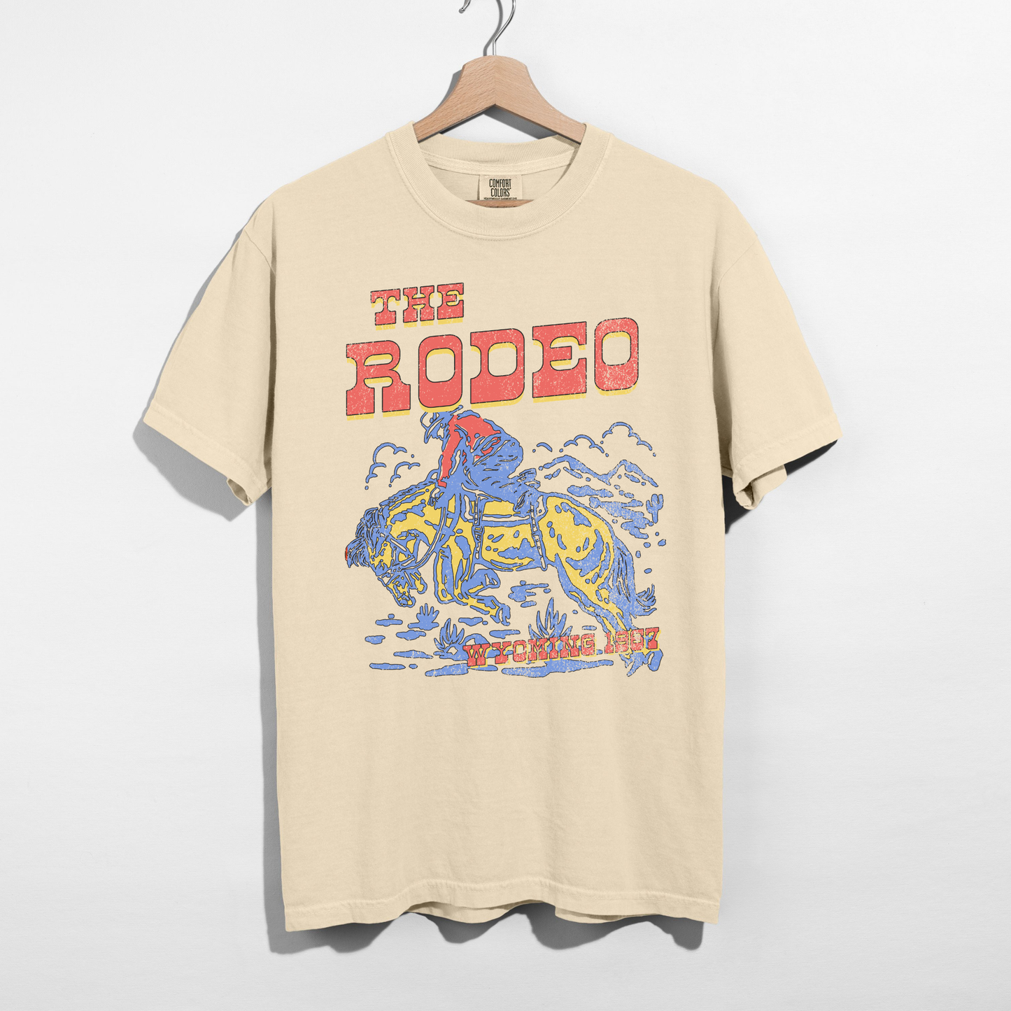 The Rodeo Graphic Vintage Western Tee- 5 Colors