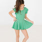Kelly Green Short Sleeve Twirl Leotard
