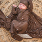 Knot Hat - Brown Lightning