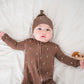 Knot Hat - Brown Lightning