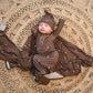 Knotted Baby Gown - Brown Lightning