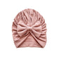 Knotted Baby Gown - Dusty Pink