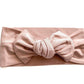 Knotted Baby Gown - Dusty Pink