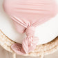 Knotted Baby Gown - Dusty Pink