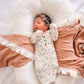 Knotted Baby Gown - La La Floral