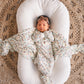Knotted Baby Gown - La La Floral