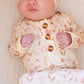 Knotted Baby Gown -  Wildflower