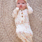Knotted Baby Gown -  Wildflower