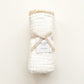 Muslin 6-Layer Blanket - Cream Lace