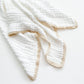 Muslin 6-Layer Blanket - Cream Lace