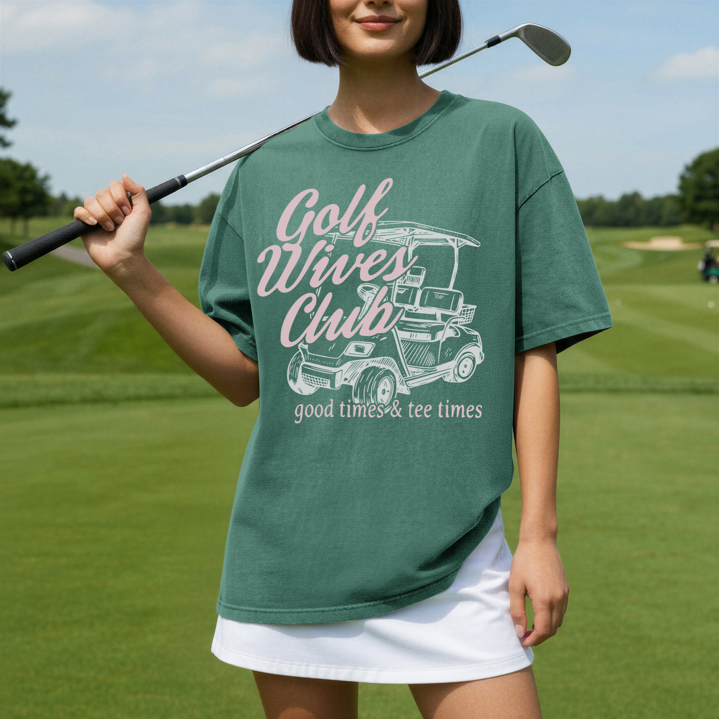 Golf Wives Club Graphic Tee- 4 colors