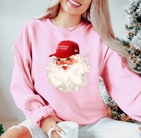 MAGA Santa Crewneck Sweatshirt