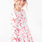 Candy Cane Lane Long Sleeve Pocket Twirl Dress