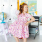 Kindergarten Short Sleeve Pocket Twirl Dress
