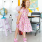 Kindergarten Short Sleeve Pocket Twirl Dress