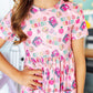 2nd Grade Short Sleeve Pocket Twirl Dress