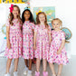 1st Grade Short Sleeve Pocket Twirl Dress