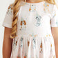 Party Pups Short-Sleeve Pocket Twirl Dress