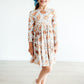 Football Friday Long-Sleeve Pocket Twirl Dress