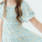 Buttercup Blooms Smocked Ruffle Dress