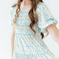 Buttercup Blooms Smocked Ruffle Dress