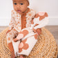 Plush Mini Blanket - Caramel Daisy