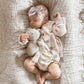 Muslin 6 Layer Blanket - White Tiny Floral