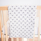 Muslin 6-Layer Blanket - Black Arrow