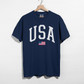 USA Varsity Graphic Tee – 5 Colors