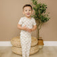 Checker 2pc Pajama Set- Neutral