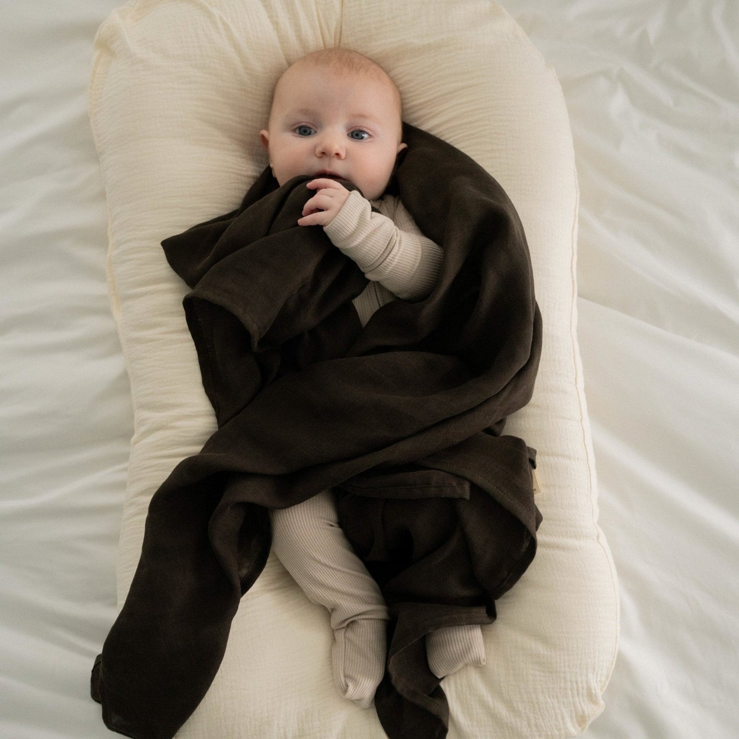 Onyx Muslin Swaddle Blanket