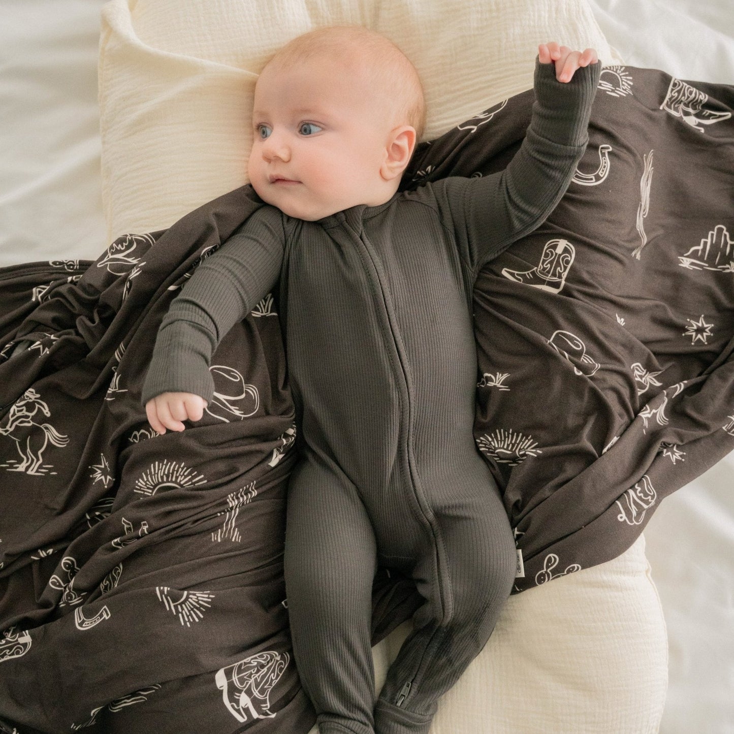 Onyx Zipper Romper