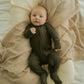 Onyx Zipper Romper