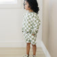 Organic Cotton Checkered Crewneck & Shorts Set
