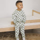 Organic Cotton Checkered Jogger Set - more colors