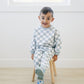Organic Cotton Checkered Jogger Set - more colors