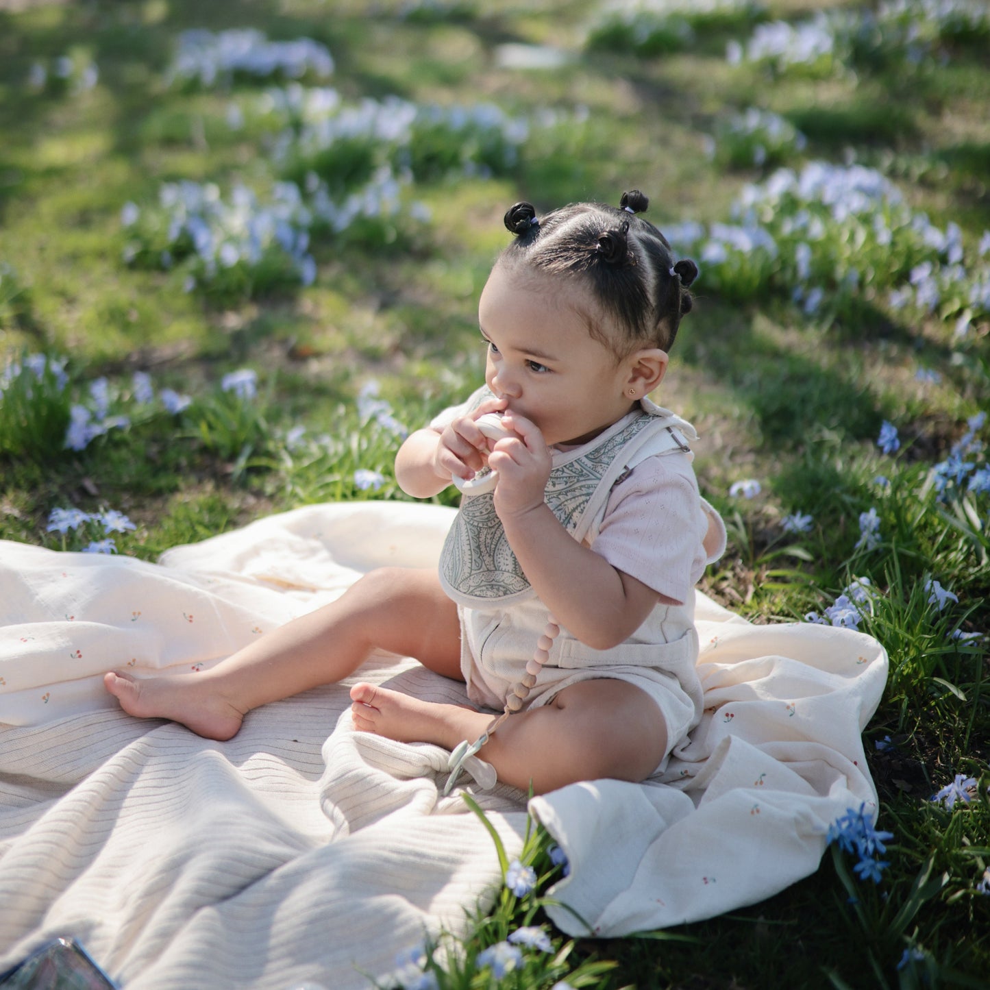 Organic Cotton Muslin Swaddle Blanket- Multiple Color Options