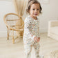 Pastel Petals Modal Zippy Romper