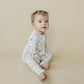 Pastel Petals Modal Zippy Romper