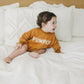 Pumpkin Bamboo Bubble Romper