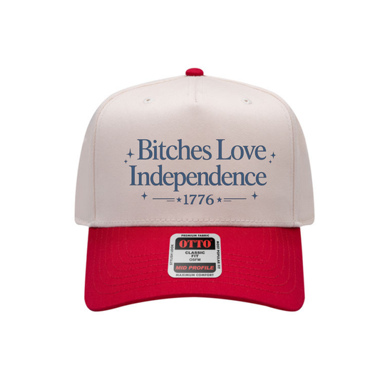 Bitches Love Independence Trucker Hat- 7 Colors