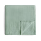 Organic Cotton Muslin Swaddle Blanket- Multiple Color Options