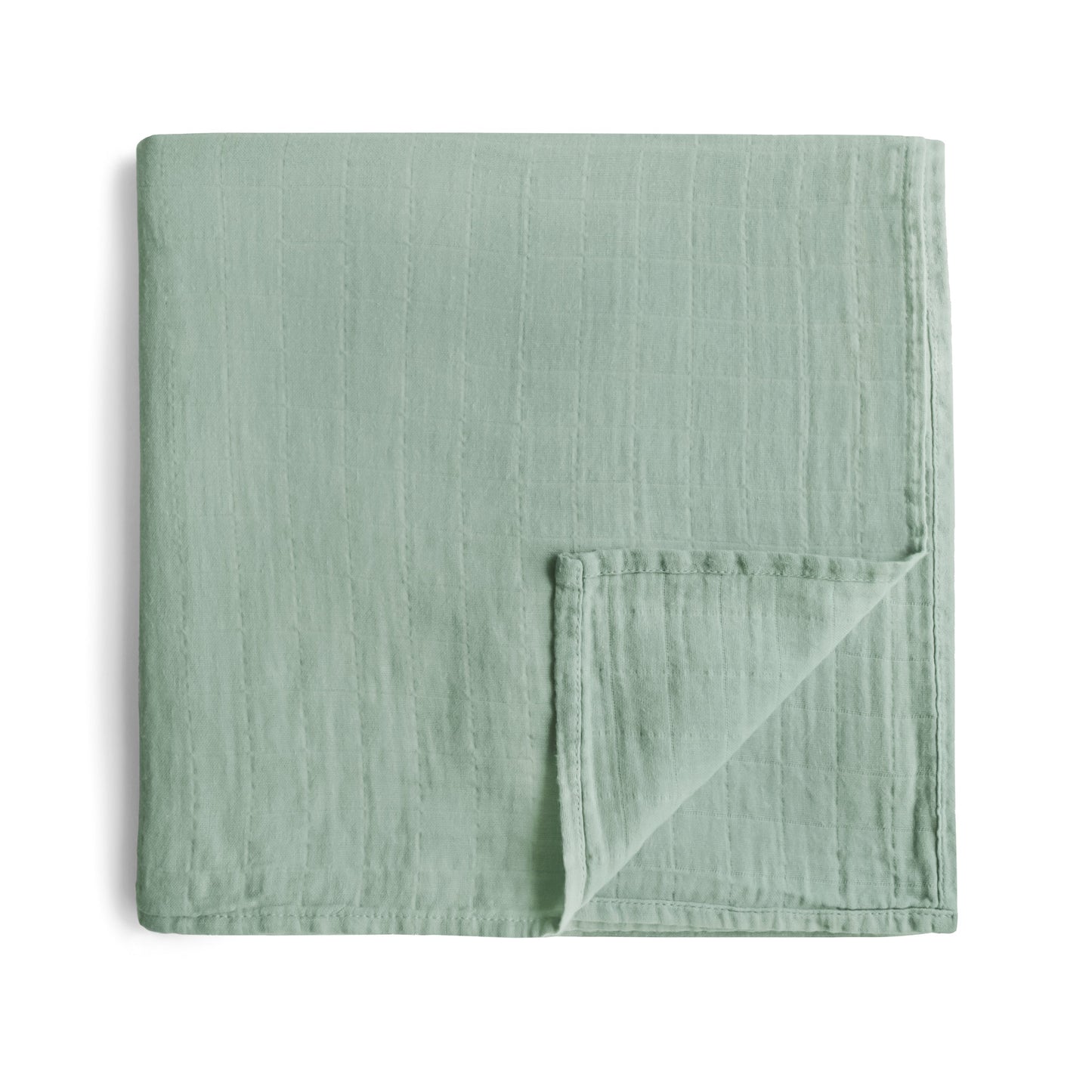 Organic Cotton Muslin Swaddle Blanket- Multiple Color Options