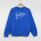 Go Team Pennant Crewneck Sweatshirt- 5 colors