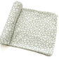 Muslin Swaddle Blanket - Sage Ditsy Floral