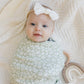 Muslin Swaddle Blanket - Sage Ditsy Floral