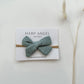 Knot Bow Headband - Sage Green